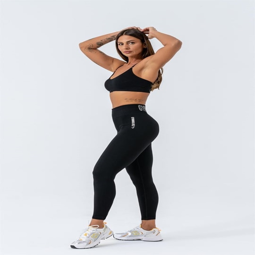 Gymwolves Dikişsiz Spor Sütyeni  Seamles Bras Takım