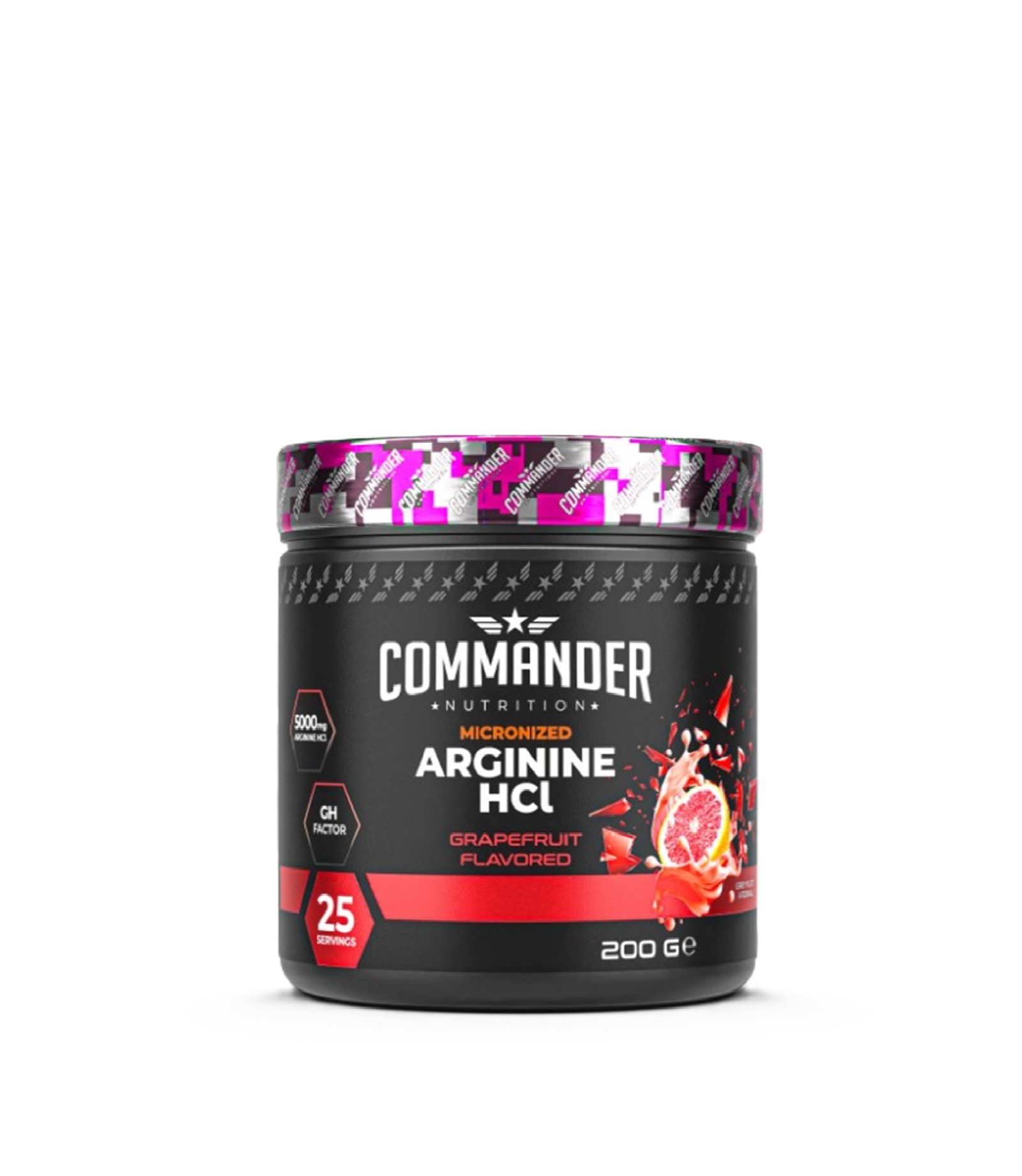Commander Nutrition Arginine HCl 200g 