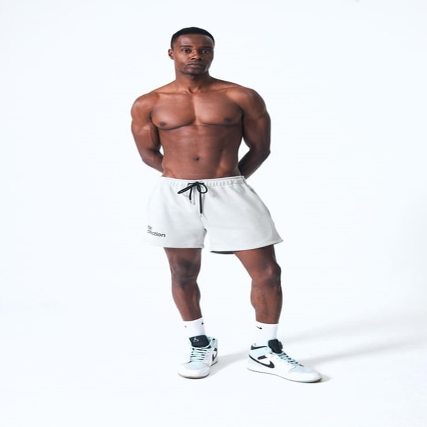 FASTCollection Ön Kabartma Baskılı Beli Lastikli Şort