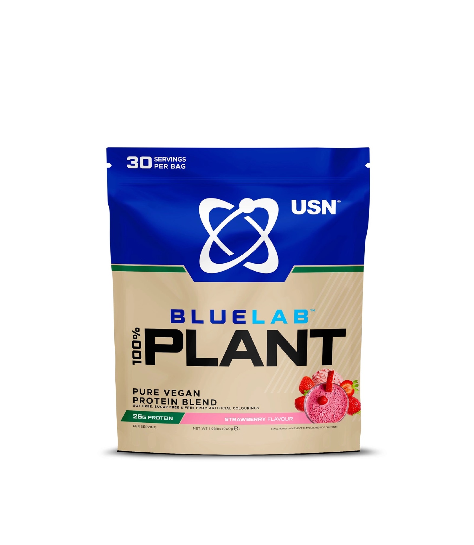 USN Blue Lab. %100 Plant 900gr