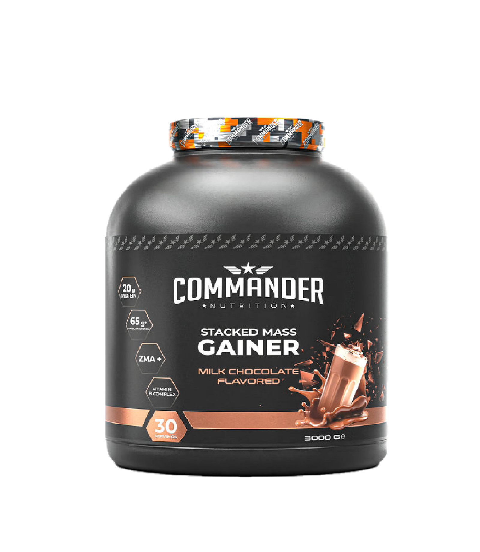 Commander Stacked Mass Gainer 3kg