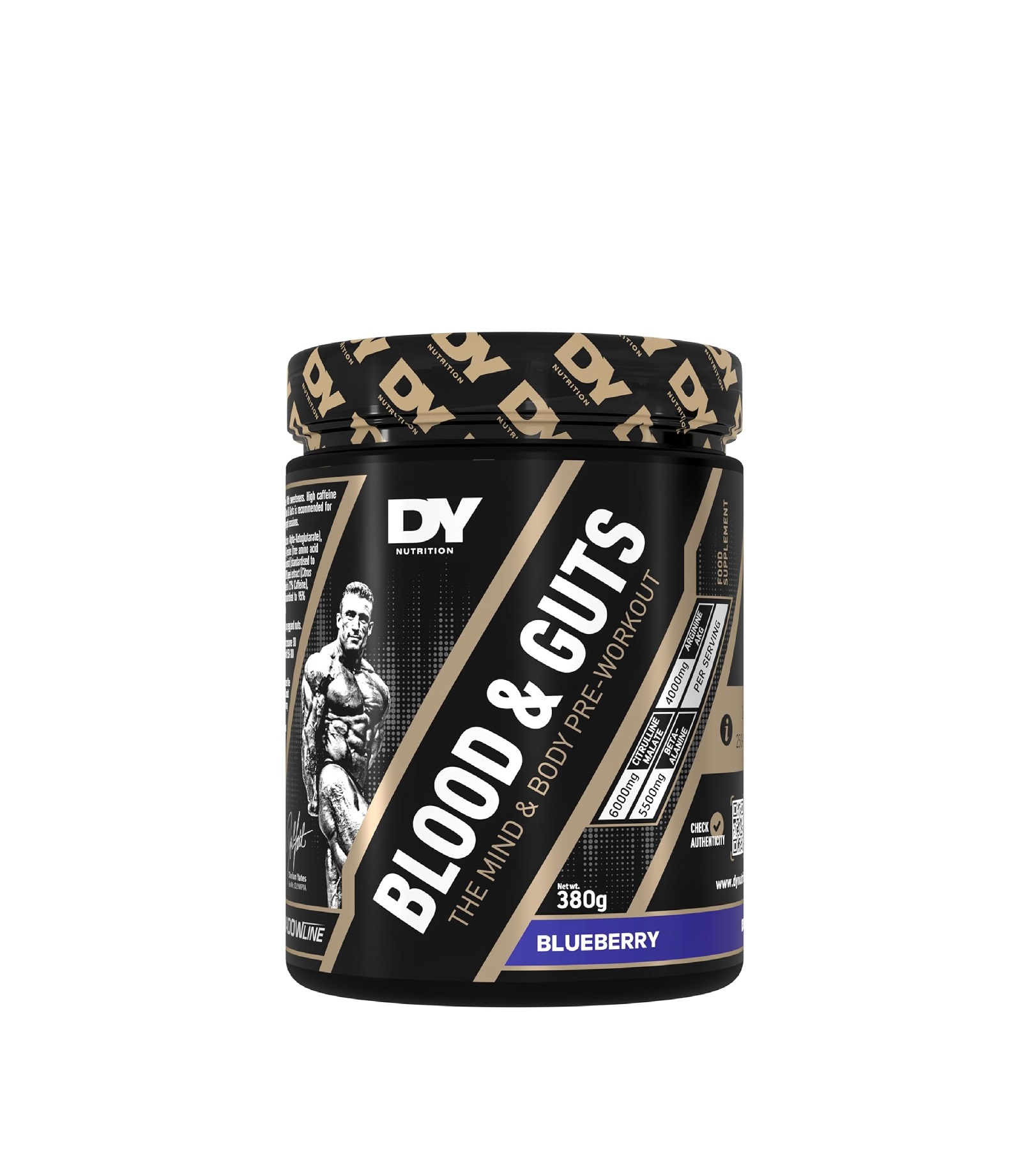 DY Nutrition Blood and Guts Pre-Workout 380gr